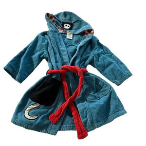 Saint Eve boys size small pirate terry hooded rope
